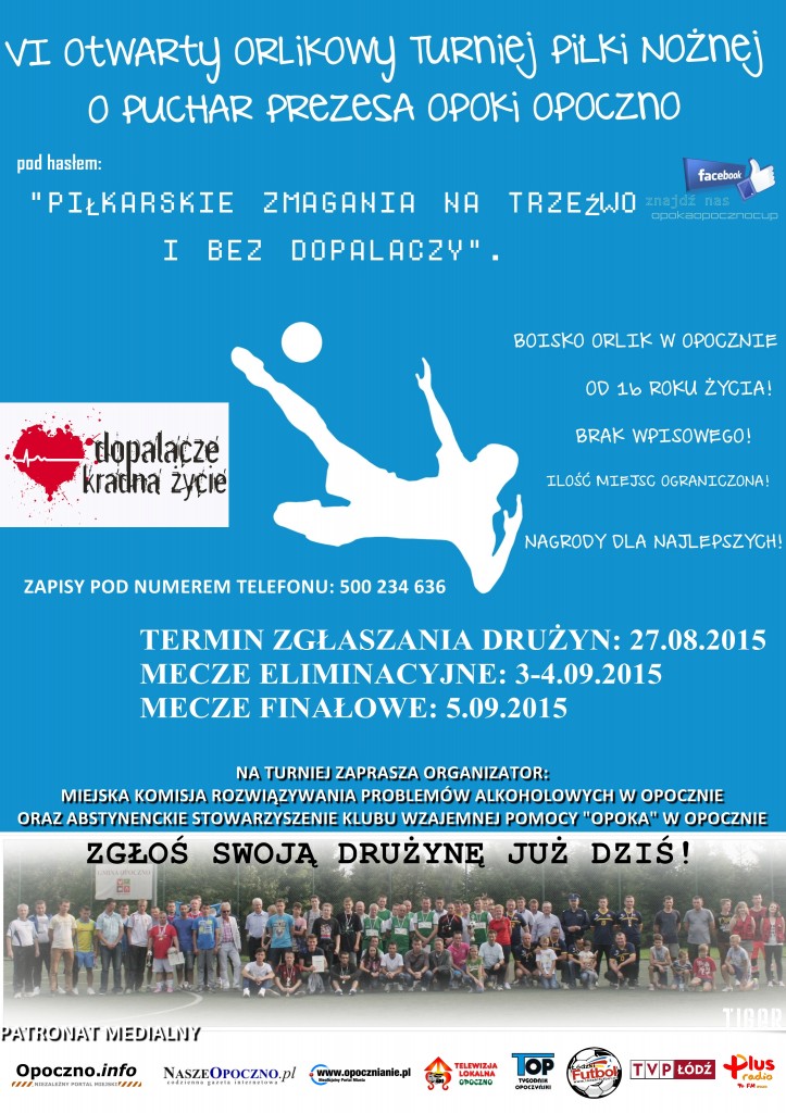 PLAKAT OPOKA OPOCZNO CUP 2015