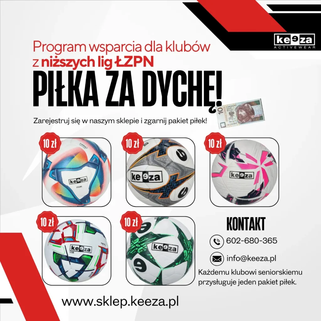 Piłka za dychę keeza promocja