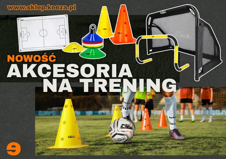 Trening piłki nożnej akcesoria